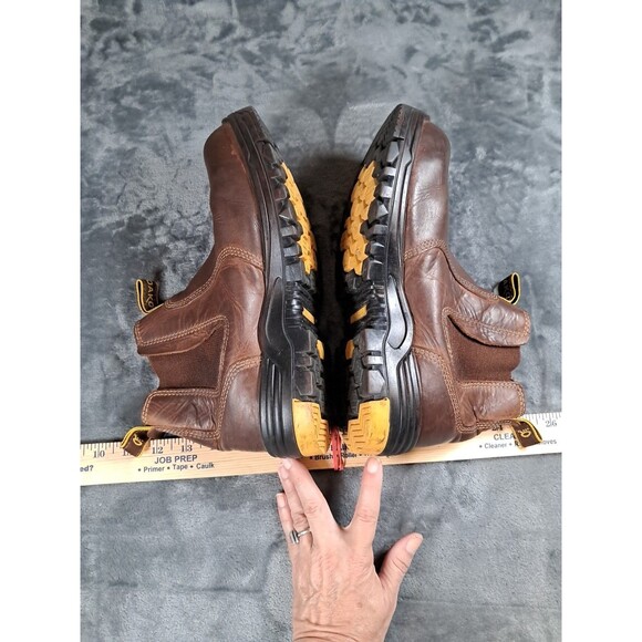 Dakota Men's Mid-Cut Aluminum Toe Comp Safety 6100 Work Boots Brown Size 9M - Picture 5 of 13